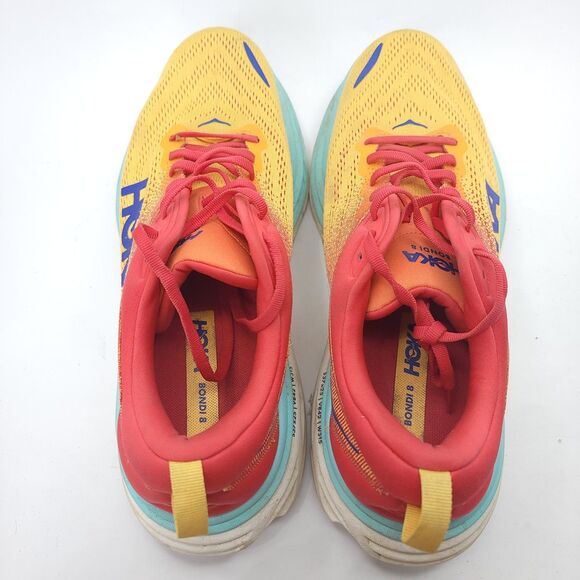 Hoka Bondi 8 Cerise Cloudless Rose Blue 1123202-CRSCL Men\'s Size 12D